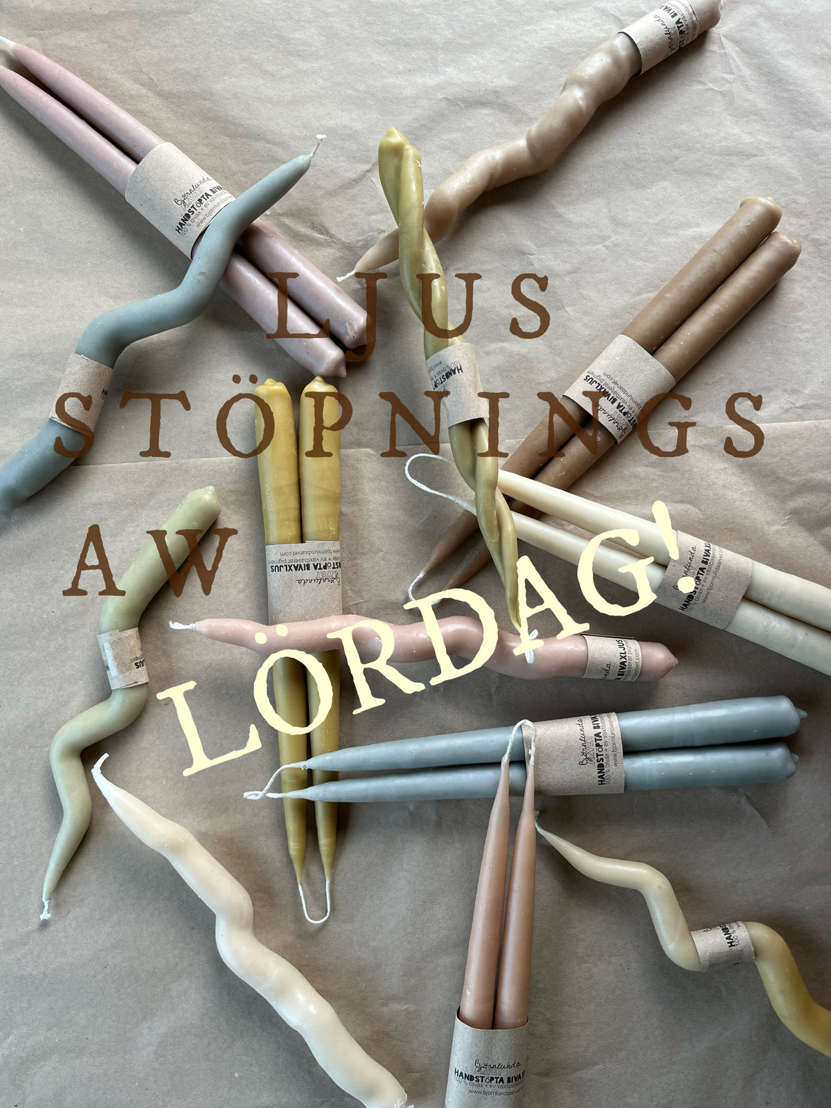 Ljusstöpning Lördag 28/11