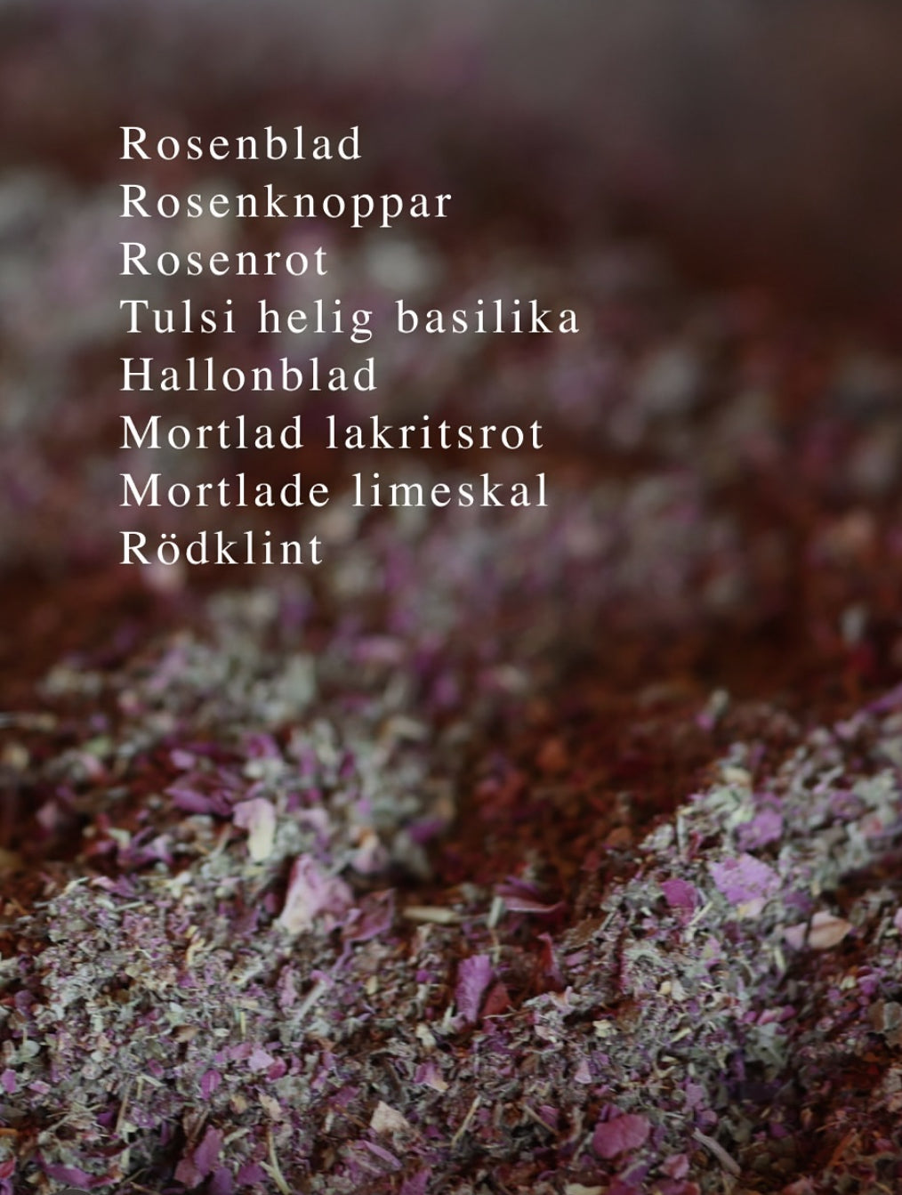 Rose rouge herbal smoke