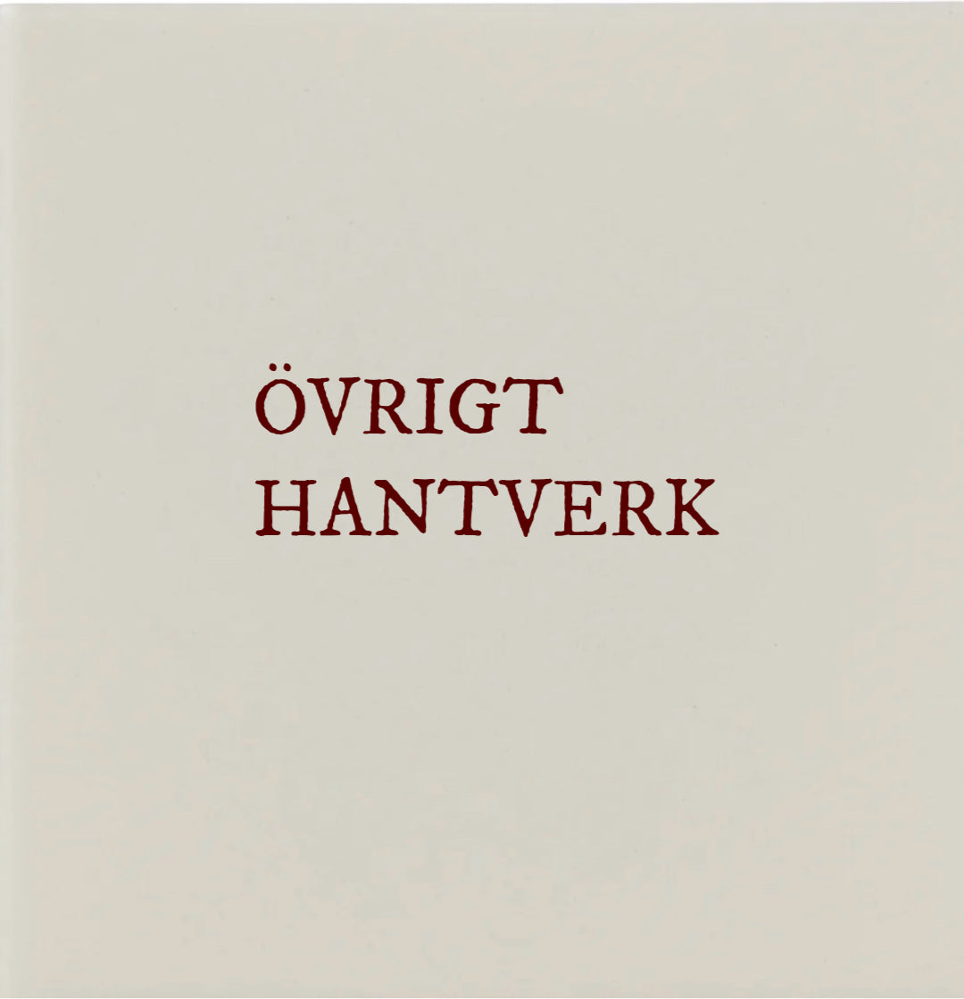 Övrigt hantverk