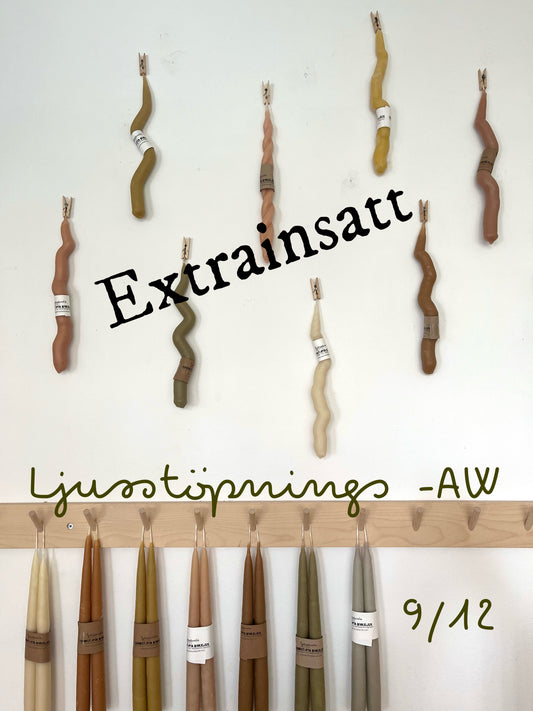 Ljusstöpnings -AW extrainsatt 9/12