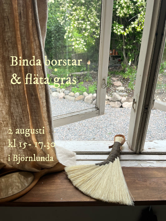 Binda borstar & fläta gräs 2/8