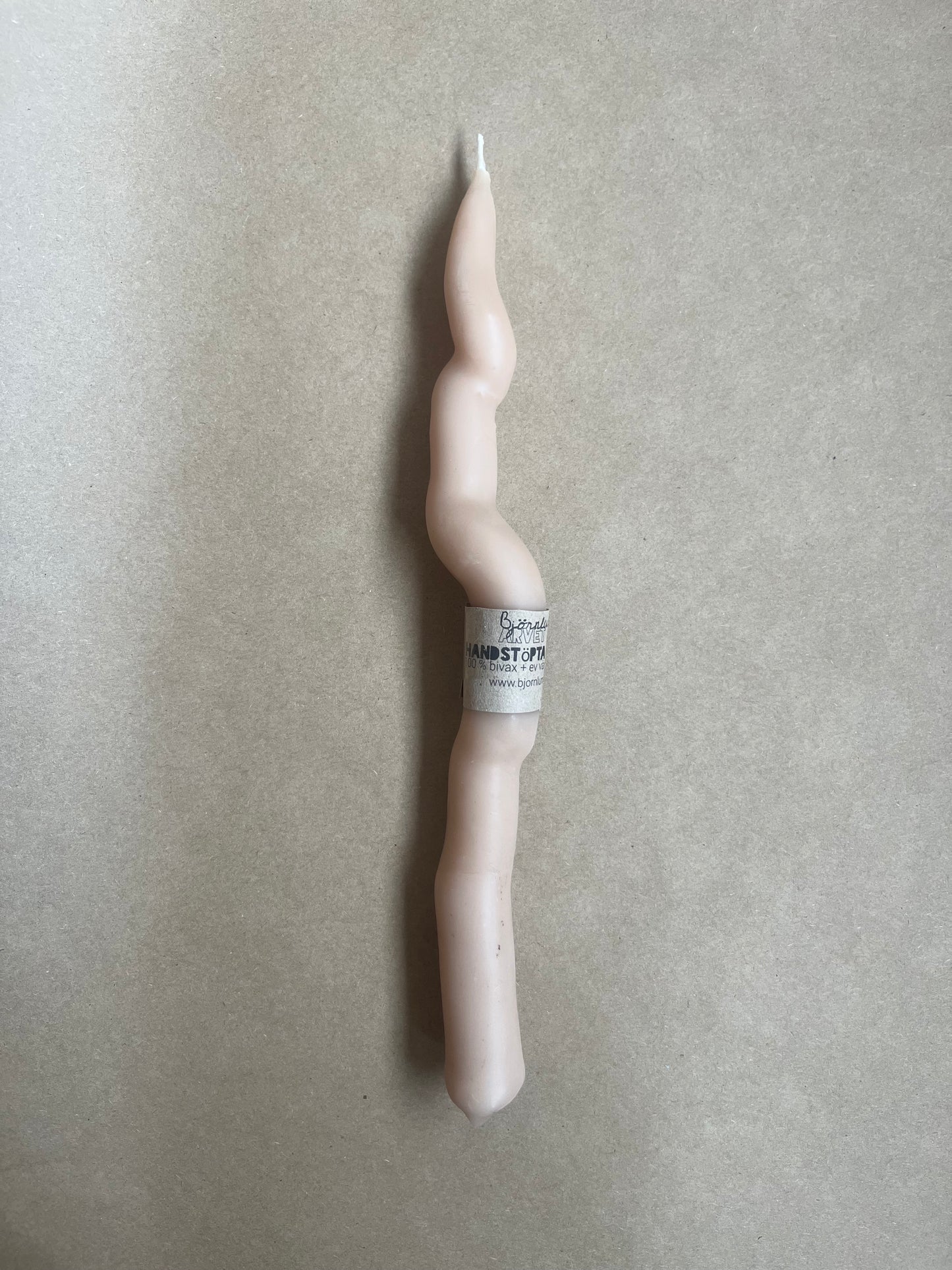 Beeswax candle knotty Thunder